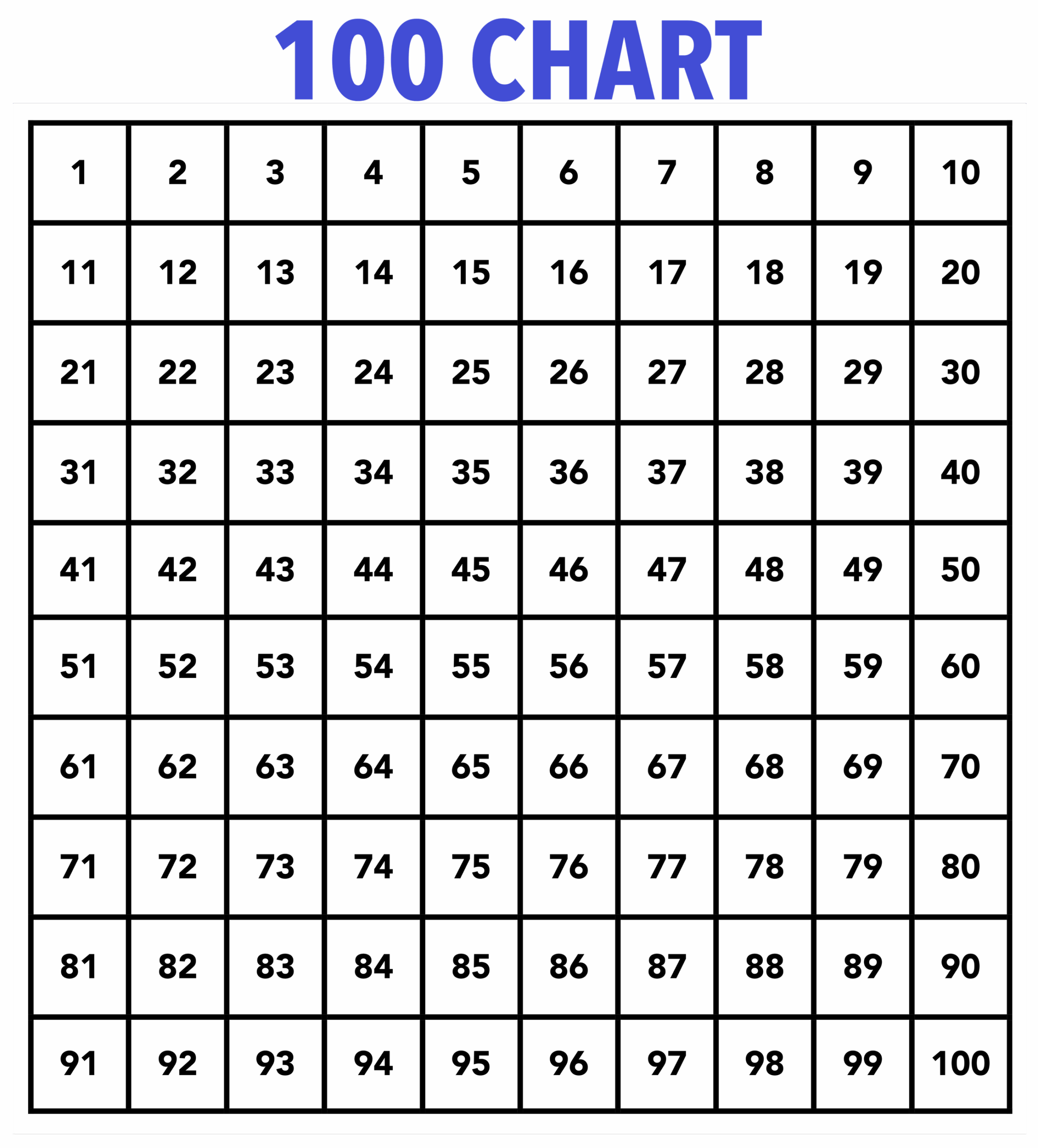 Free 100 Charts Counting And Multiplication Mashup Math